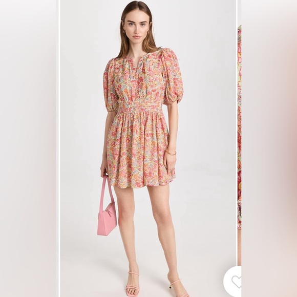 ByTimo Cotton Jacquard Mini Dress XS - Picture 3 of 9